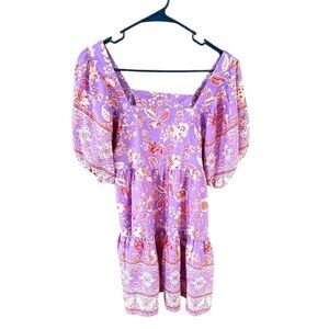 Band of the Free boho mini dress-size M